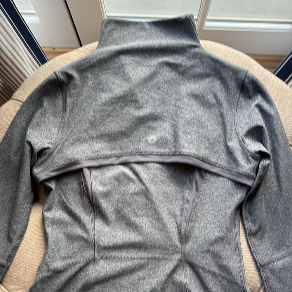 Gray Women's Zip-Front Jacket - Picture 2 of 5